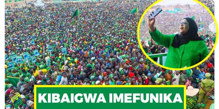 KIBAIGWA IMEFUNIKA, OKTOBA WANATIKI KWA DK. SAMIA