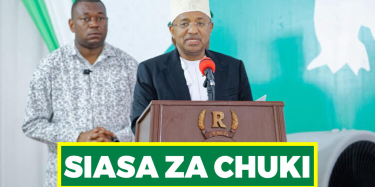 RAIS DK. MWINYI AONYA SIASA ZA CHUKI