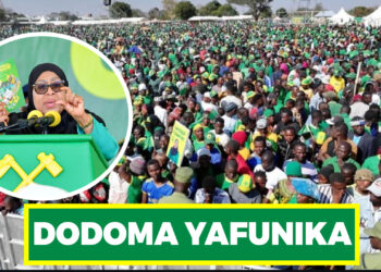 MAELFU WAJITOKEZA KUMSIKILIZA DK. SAMIA