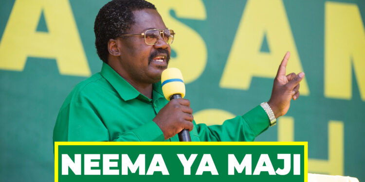 DK. NCHIMBI ATANGAZA NEEMA YA MAJI UBUNGO