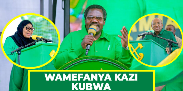 DK. SAMIA, MWINYI WAMELETA MAENDELEO NCHINI – DK. NCHIMBI
