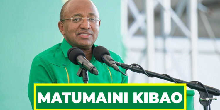 DK. MWINYI AJAWA MATUMAINI KIBAO