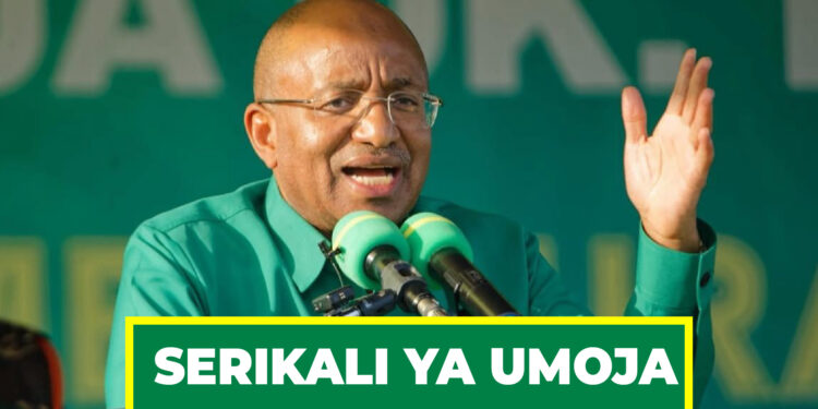 MWINYI AFICHUA SIRI UUNDAJI SERIKALI YA UMOJA KITAIFA