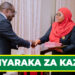 RAIS DK. SAMIA AKABIDHIWA NYARAKA ZA KAZI