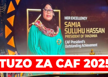 WADAU WAMPA TANO RAIS SAMIA TUZO ZA CAF 2025