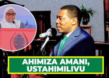 RAIS DK. SAMIA AHIMIZA AMANI, USTAHIMILIVU