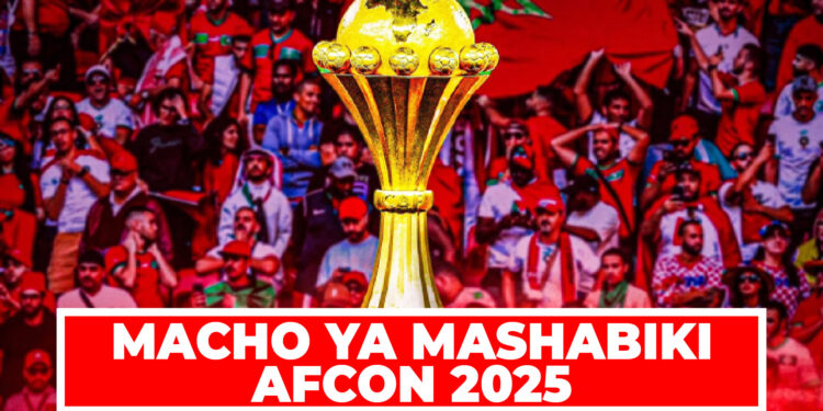 MACHO YA MASHABIKI AFCON 2025 YAPO HAPA RABAT, MOROCCO