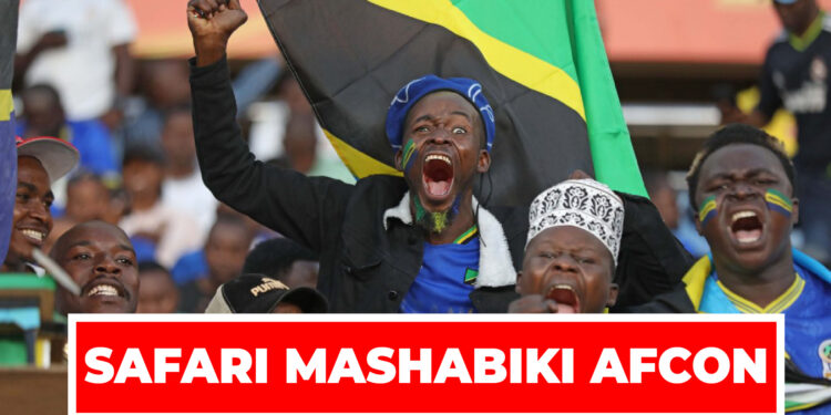 TFF. BMT WANOGESHA SAFARI MASHABIKI AFCON