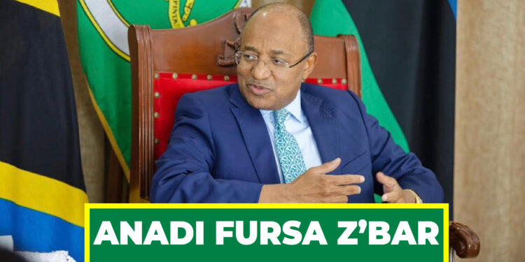 RAIS DK. MWINYI ANADI FURSA Z’BAR