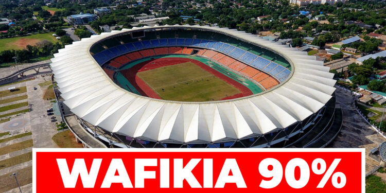 UWANJA WA BENJAMIN MKAPA WAFIKIA 90%