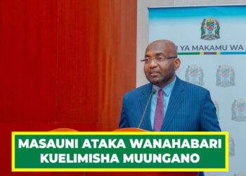 MASAUNI ATAKA WANAHABARI KUELIMISHA MUUNGANO