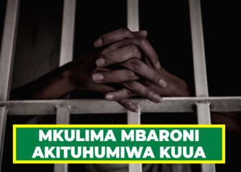 MKULIMA MBARONI AKITUHUMIWA KUUA 