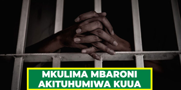 MKULIMA MBARONI AKITUHUMIWA KUUA 