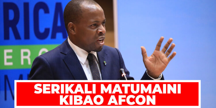 SERIKALI MATUMAINI KIBAO AFCON