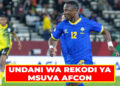 UNDANI WA REKODI YA MSUVA AFCON