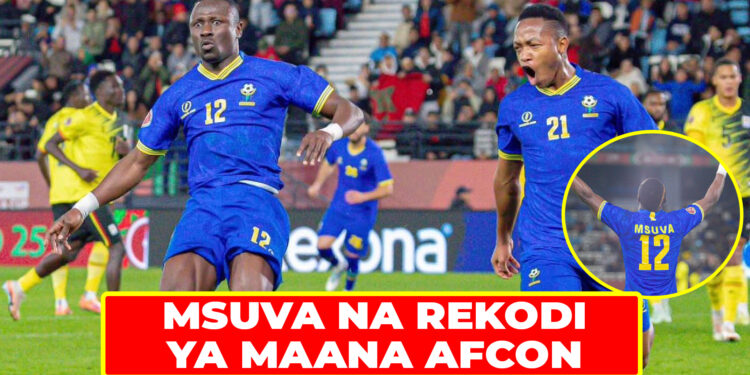 MSUVA NA REKODI YA MAANA AFCON