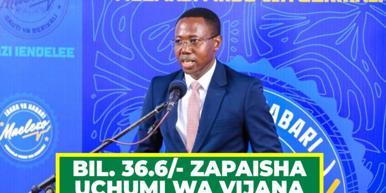 BIL. 36.6/- ZAPAISHA UCHUMI WA VIJANA