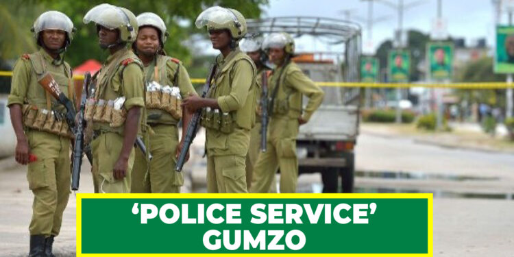 ‘POLICE SERVICE’ GUMZO