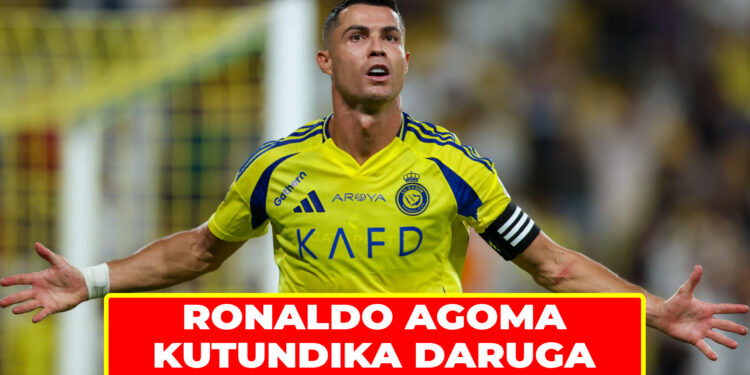 KISA MABAO 1,000, RONALDO AGOMA KUTUNDIKA DARUGA