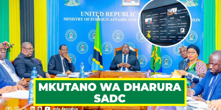 NAIBU WAZIRI MAGHEMBE AONGOZA UJUMBE WA TANZANIA MKUTANO WA DHARURA WA SADC