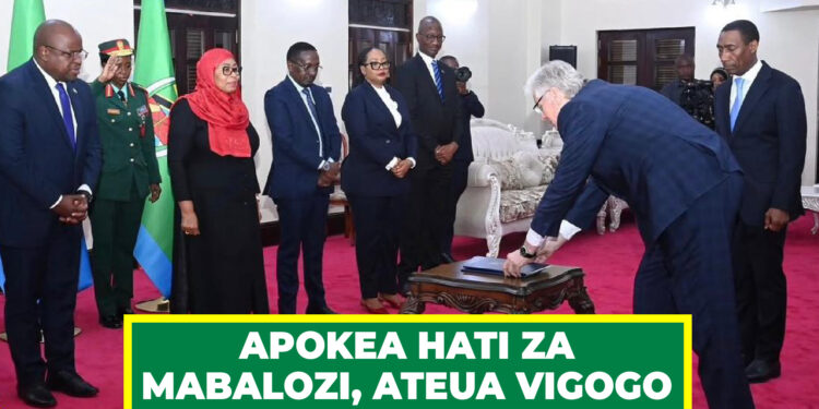 DK. SAMIA APOKEA HATI ZA MABALOZI, ATEUA VIGOGO PSSSF, TANESCO 