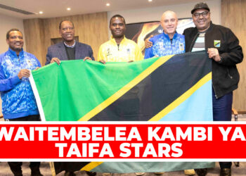 WAZIRI KOMBO NA PROF. KABUDI WAITEMBELEA KAMBI YA TAIFA STARS