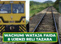 WACHUMI WATAJA FAIDA 8 UJENZI RELI TAZARA