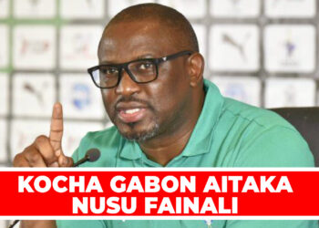 KOCHA GABON AITAKANUSU FAINALI