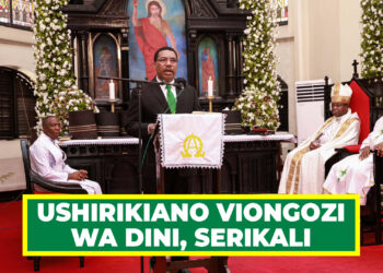 PM MWIGULU ASISITIZA USHIRIKIANO VIONGOZI WA DINI, SERIKALI 