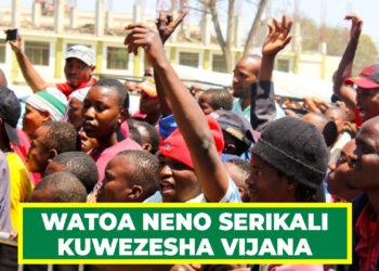 WASOMI, WACHAMBUZI WATOA NENO SERIKALI KUWEZESHA VIJANA