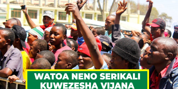 WASOMI, WACHAMBUZI WATOA NENO SERIKALI KUWEZESHA VIJANA
