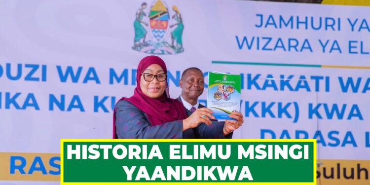 HISTORIA ELIMU MSINGI YAANDIKWA