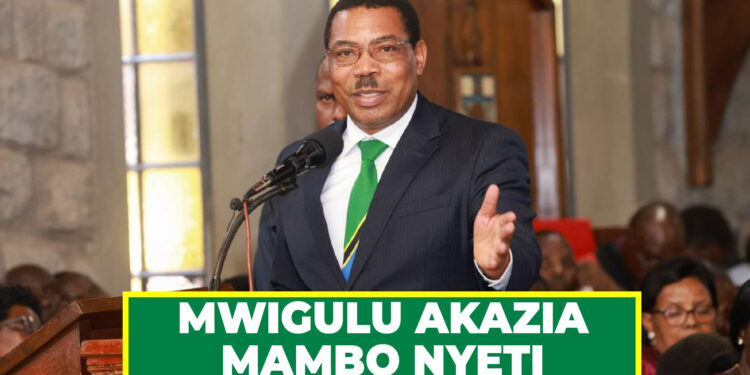 MWIGULU AKAZIA MAMBO NYETI