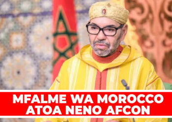 MFALME WA MOROCCO ATOA NENO AFCON