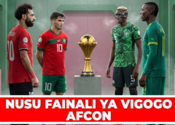 NUSU FAINALI YA VIGOGO AFCON