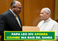 PAPA LEO XIV APOKEA UJUMBE WA RAIS DK. SAMIA