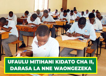 UFAULU MITIHANI KIDATO CHA II, DARASA LA NNE WAONGEZEKA