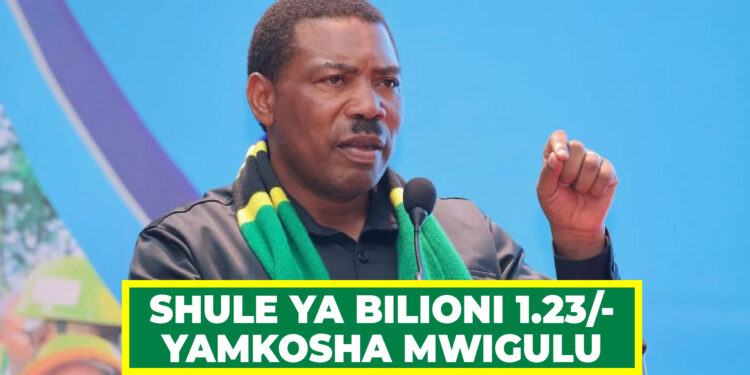 SHULE YA BILIONI 1.23/- YAMKOSHA MWIGULU