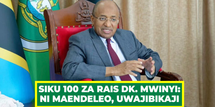 SIKU 100 ZA RAIS DK. MWINYI:NI MAENDELEO, UWAJIBIKAJI