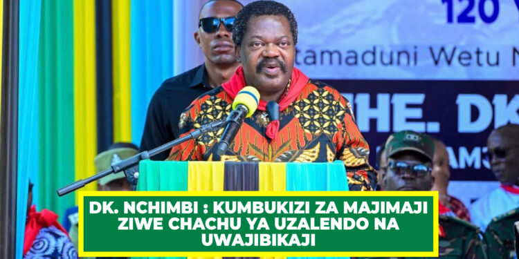DK. NCHIMBI : KUMBUKIZI ZA MAJIMAJI ZIWE CHACHU YA UZALENDO NA UWAJIBIKAJI