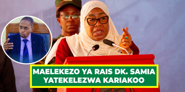 MAELEKEZO YA RAIS DK. SAMIA YATEKELEZWA KARIAKOO