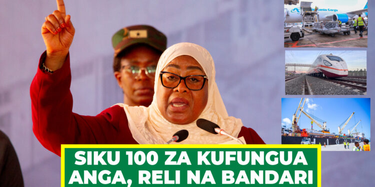 SIKU 100 ZA KUFUNGUA ANGA, RELI NA BANDARI