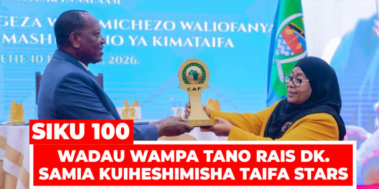WADAU WAMPA TANO RAIS DK. SAMIA KUIHESHIMISHA TAIFA STARS