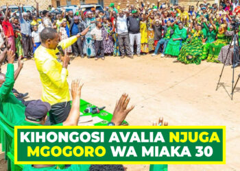 KIHONGOSI AVALIA NJUGA MGOGORO WA MIAKA 30