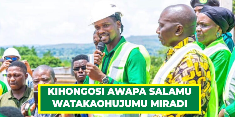 KIHONGOSI AWAPA SALAMU WATAKAOHUJUMU MIRADI