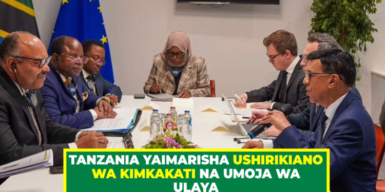 TANZANIA YAIMARISHA USHIRIKIANO WA KIMKAKATI NA UMOJA WA ULAYA