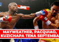 MAYWEATHER, PACQUIAO, KUZICHAPA TENA SEPTEMBA