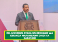 DK. MWIGULU ATAKA USHIRIKIANO WA KIKANDA MAPAMBANO DHIDI YA SARATANI