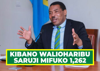 KIBANO WALIOHARIBU SARUJI MIFUKO 1,262