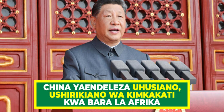 CHINA YAENDELEZA UHUSIANO, USHIRIKIANO WA KIMKAKATI KWA BARA LA AFRIKA
